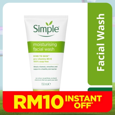 SIMPLE Kind to Skin Moisturising Foaming Wash 150ml