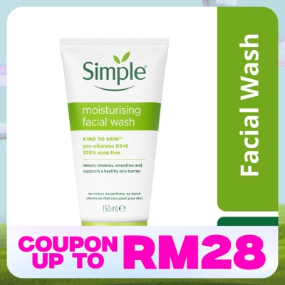 SIMPLE Kind to Skin Moisturising Foaming Wash 150ml