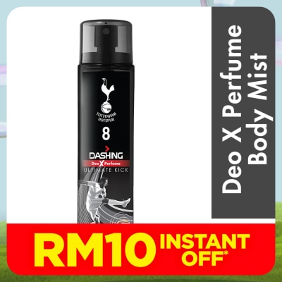 DASHING Tottenham Deodorant Perfume Body Spray Ultimate Kick 120ml