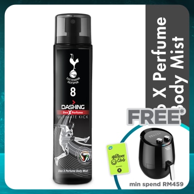DASHING Tottenham Deodorant Perfume Body Spray Ultimate Kick 120ml