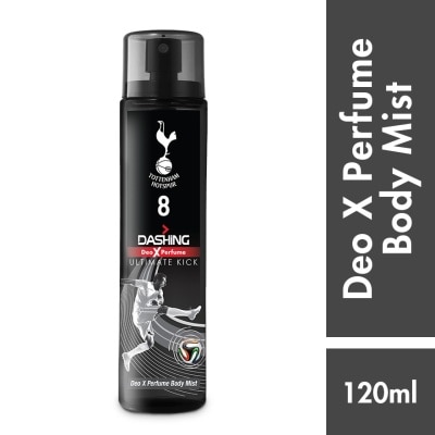 DASHING Tottenham Deodorant Perfume Body Spray Ultimate Kick 120ml