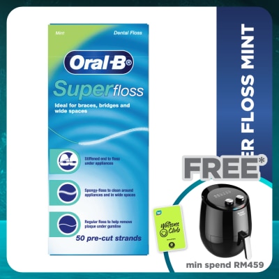 ORAL-B Super Floss Dental Floss Mint 50S