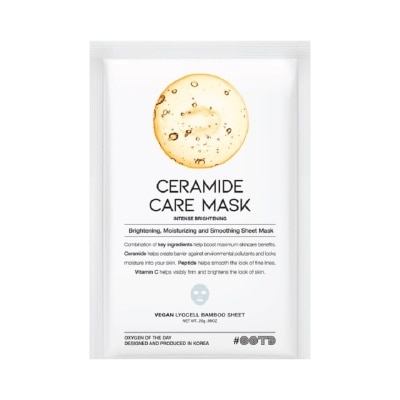 OOTD Ceramide Care Mask Intense Brightening 1s