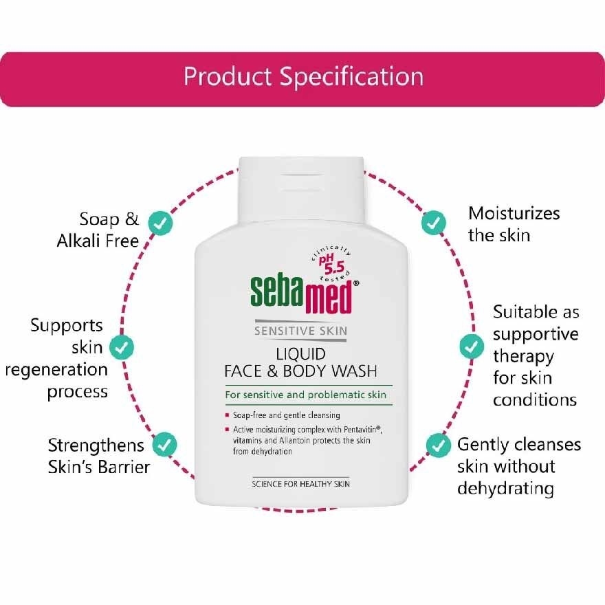 Liquid Sensitive Clean 200ml image