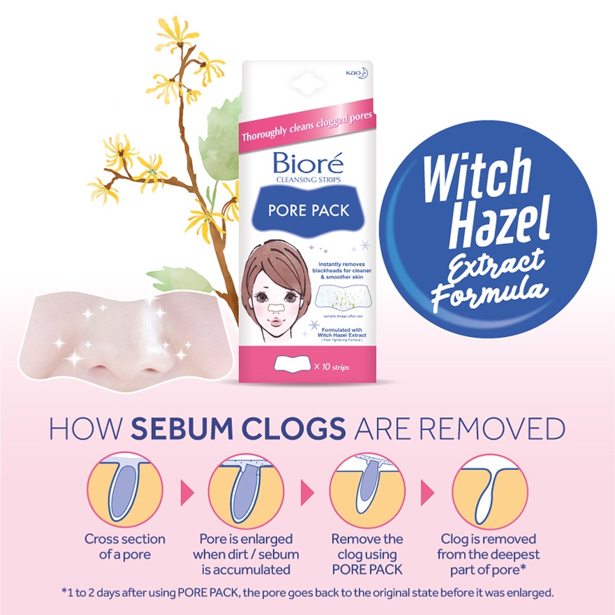 Pore Pack Cleasing Strips Regular 10's image