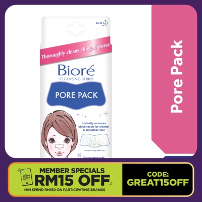 BIORE Pore Pack Cleasing Strips Regular 10's