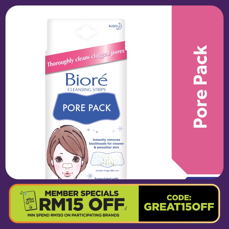 Pore Pack Cleasing Strips Regular 10's