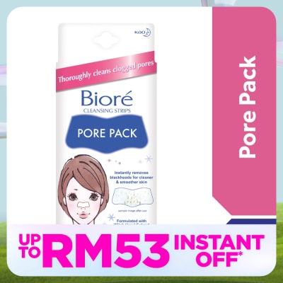 BIORE Pore Pack Cleasing Strips Regular 10's