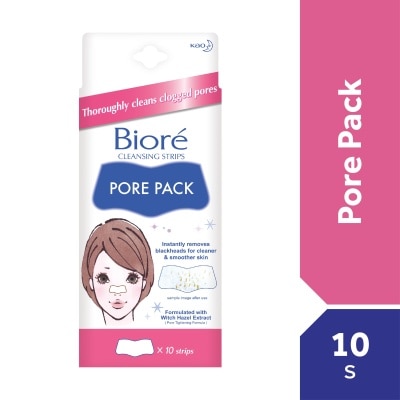 BIORE Pore Pack Cleasing Strips Regular 10's