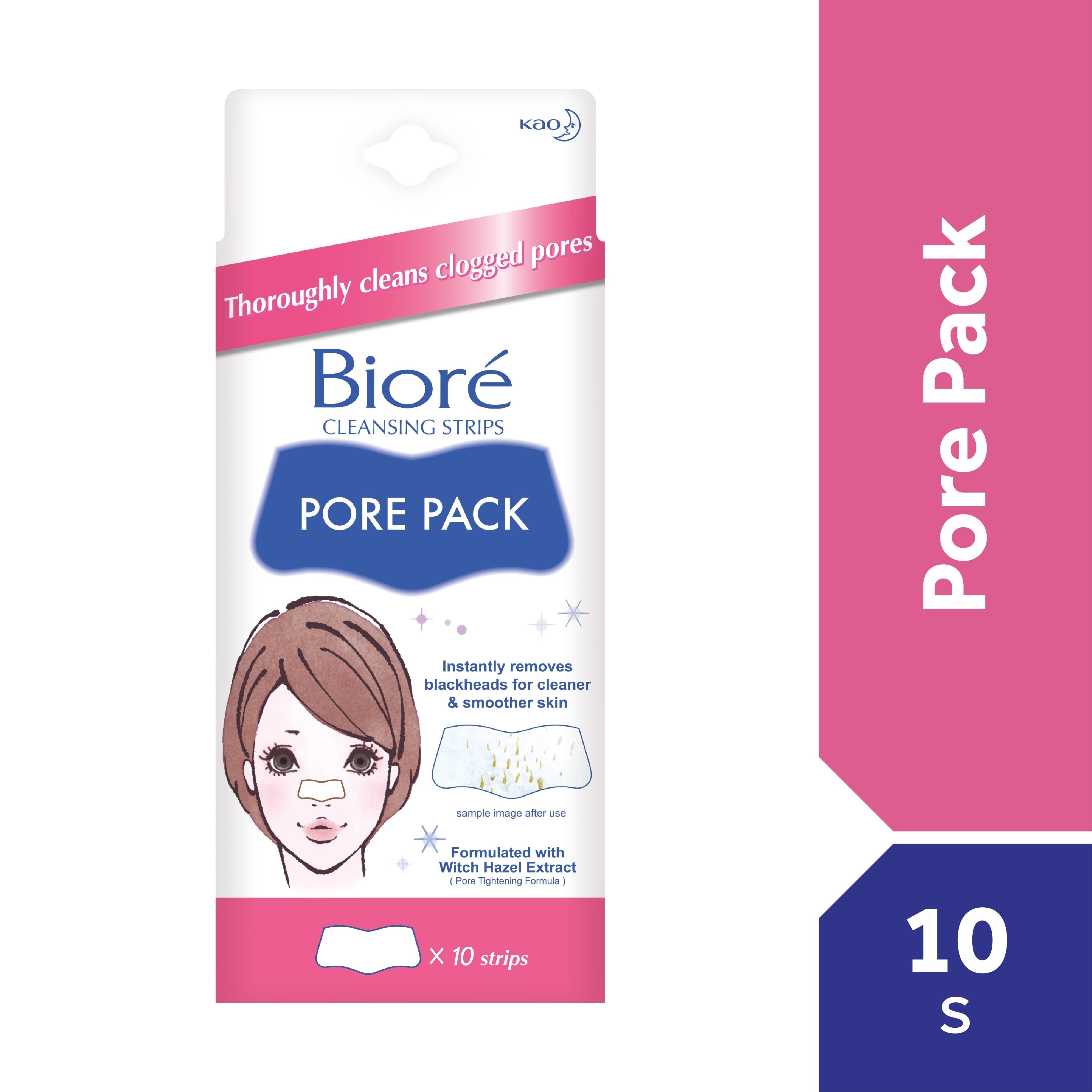 Pore Pack Cleasing Strips Regular 10's