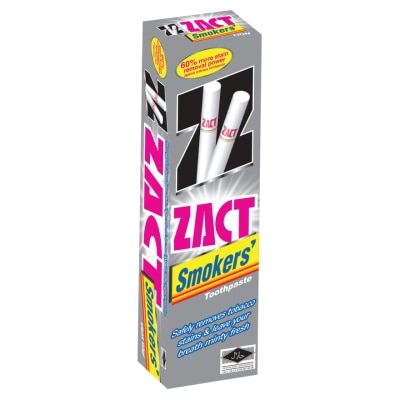 ZACT Smokers' Toothpaste 150g (Safely Remove Tobacco Stains)