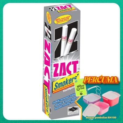ZACT - Smokers' Toothpaste 150g (Safely Remove Tobacco Stains)