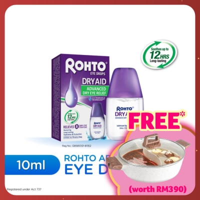 ROHTO Rohto Advanced Dry Aid Eye Drops 10ml