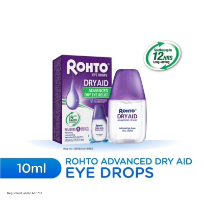 ROHTO - Advanced Dry Aid Eye Drops 10ml image