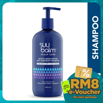 SUU BALM Gentle Moisturising Anti Dandruff Shampoo 480ml