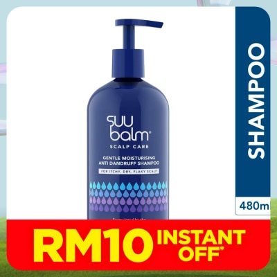 SUU BALM Gentle Moisturising Anti Dandruff Shampoo 480ml