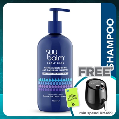 SUU BALM Gentle Moisturising Anti Dandruff Shampoo 480ml