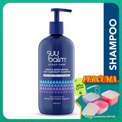 SUU BALM - Gentle Moisturising Anti Dandruff Shampoo 480ml