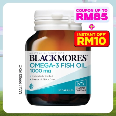 BLACKMORES Omega-3 Fish Oil 1000mg 30s