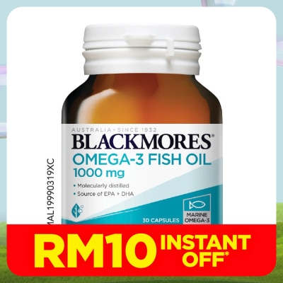 BLACKMORES Omega-3 Fish Oil 1000mg 30s
