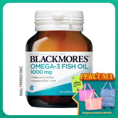 BLACKMORES - Omega-3 Fish Oil 1000mg 30s