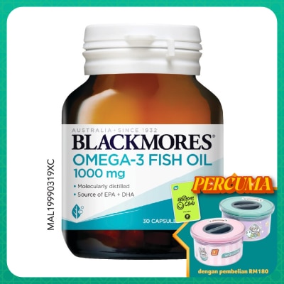 BLACKMORES Omega-3 Fish Oil 1000mg 30s