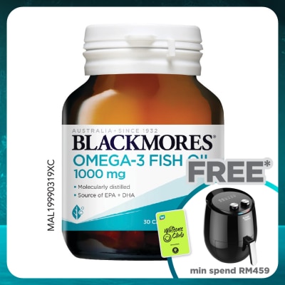 BLACKMORES Omega-3 Fish Oil 1000mg 30s
