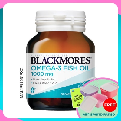 BLACKMORES Omega-3 Fish Oil 1000mg 30s