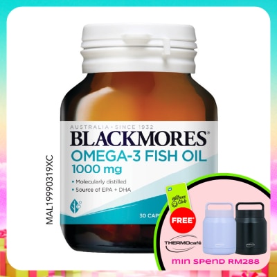 BLACKMORES - Omega-3 Fish Oil 1000mg 30s