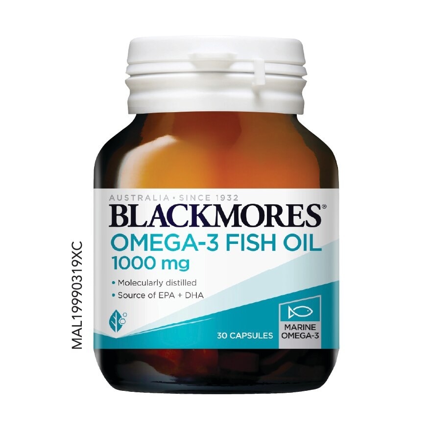 Omega-3 Fish Oil 1000mg 30s