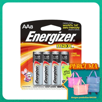 ENERGIZER Max AA 8 pcs