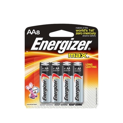 ENERGIZER Max AA 8 pcs