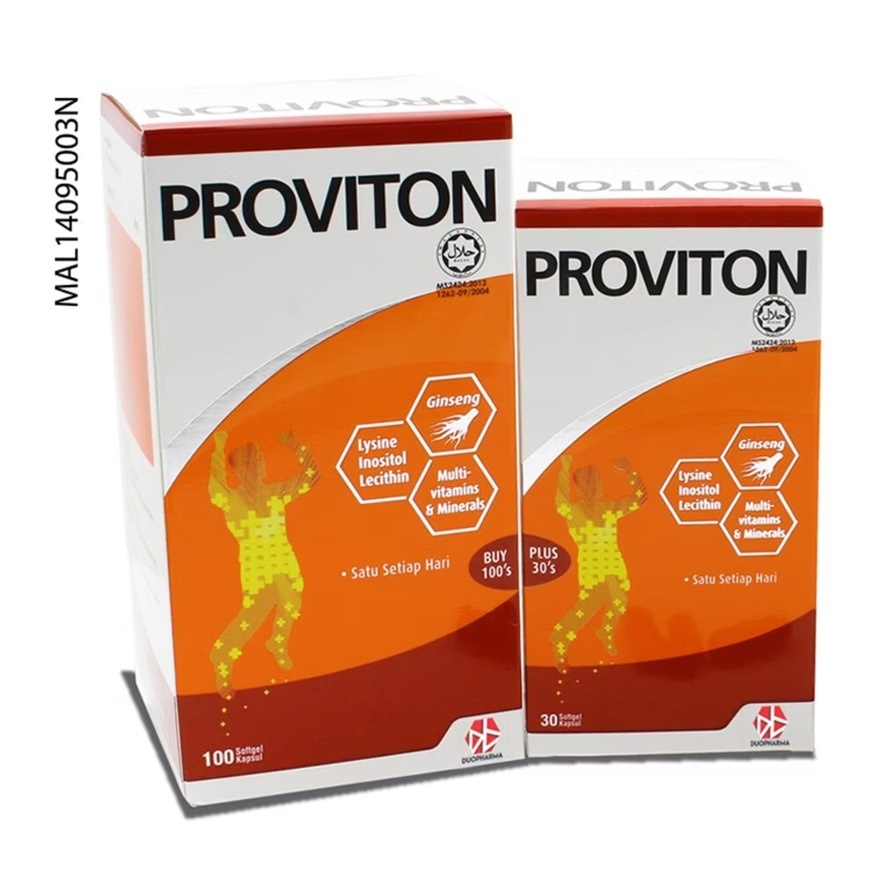 Proviton 100's + 30's image