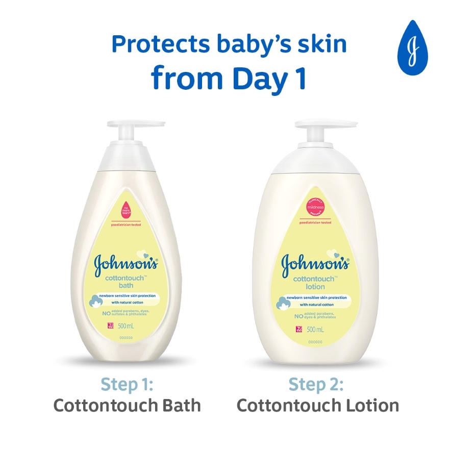 Baby Cotton Touch Top To Toe Bath 200ML (Head To Toe) image