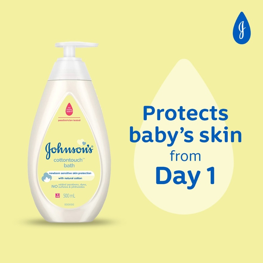 Baby Cotton Touch Top To Toe Bath 200ML (Head To Toe) image