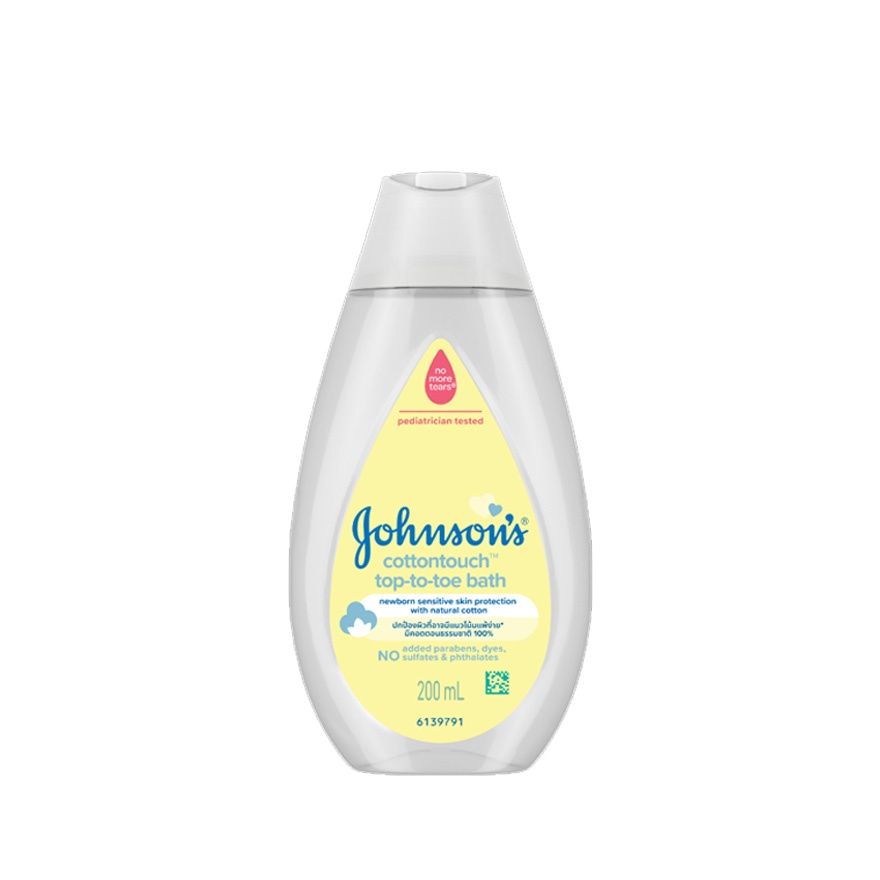 Baby Cotton Touch Top To Toe Bath 200ML (Head To Toe) image
