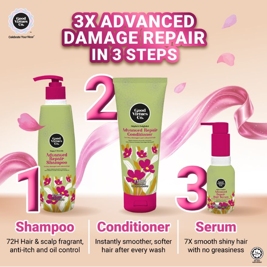 Advanced Repair Conditioner For dry, damaged and coloured hair