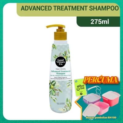 GOOD VIRTUES CO - Advanced Treatment Shampoo For dry, damaged and coloured hair