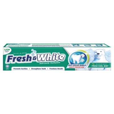 FRESH & WHITE Toothpaste Regular 160gm (Extra Cool Mint)