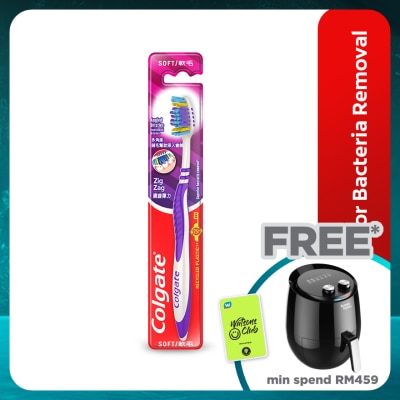 COLGATE Colgate Zigzag Toothbrush Soft 1s
