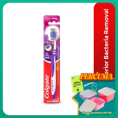 COLGATE - Colgate Zigzag Toothbrush Soft 1s