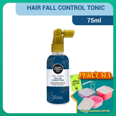 GOOD VIRTUES CO - Hair Fall Control Tonic 75ML