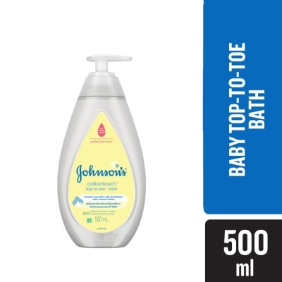 JOHNSON'S Baby Cotton Touch Top To Toe Bath 500ml