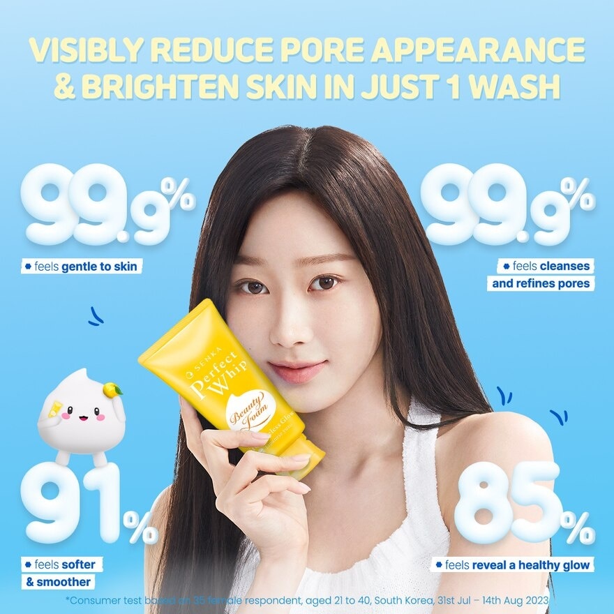 Perfect Whip Vit C Poreless Glow 100g