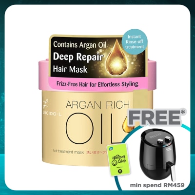 LUCIDO-L Argan Oil Hair Treatment Mask 220g