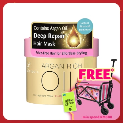 LUCIDO-L Argan Oil Hair Treatment Mask 220g