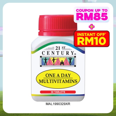 21ST CENTURY One-A-Day Multivitamins Tablet 30's