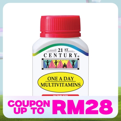 21ST CENTURY One-A-Day Multivitamins Tablet 30's
