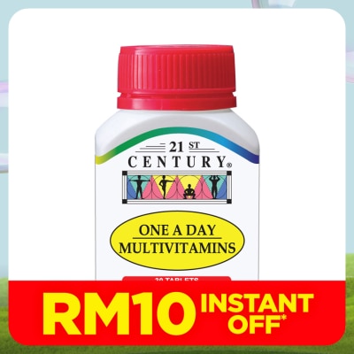 21ST CENTURY One-A-Day Multivitamins Tablet 30's