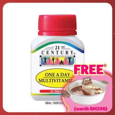 21ST CENTURY One-A-Day Multivitamins Tablet 30's